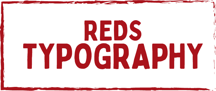 Reds Typography